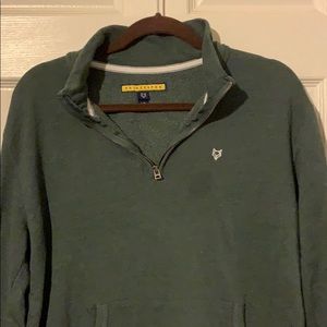 quarter Zip Long Sleeve Sweater